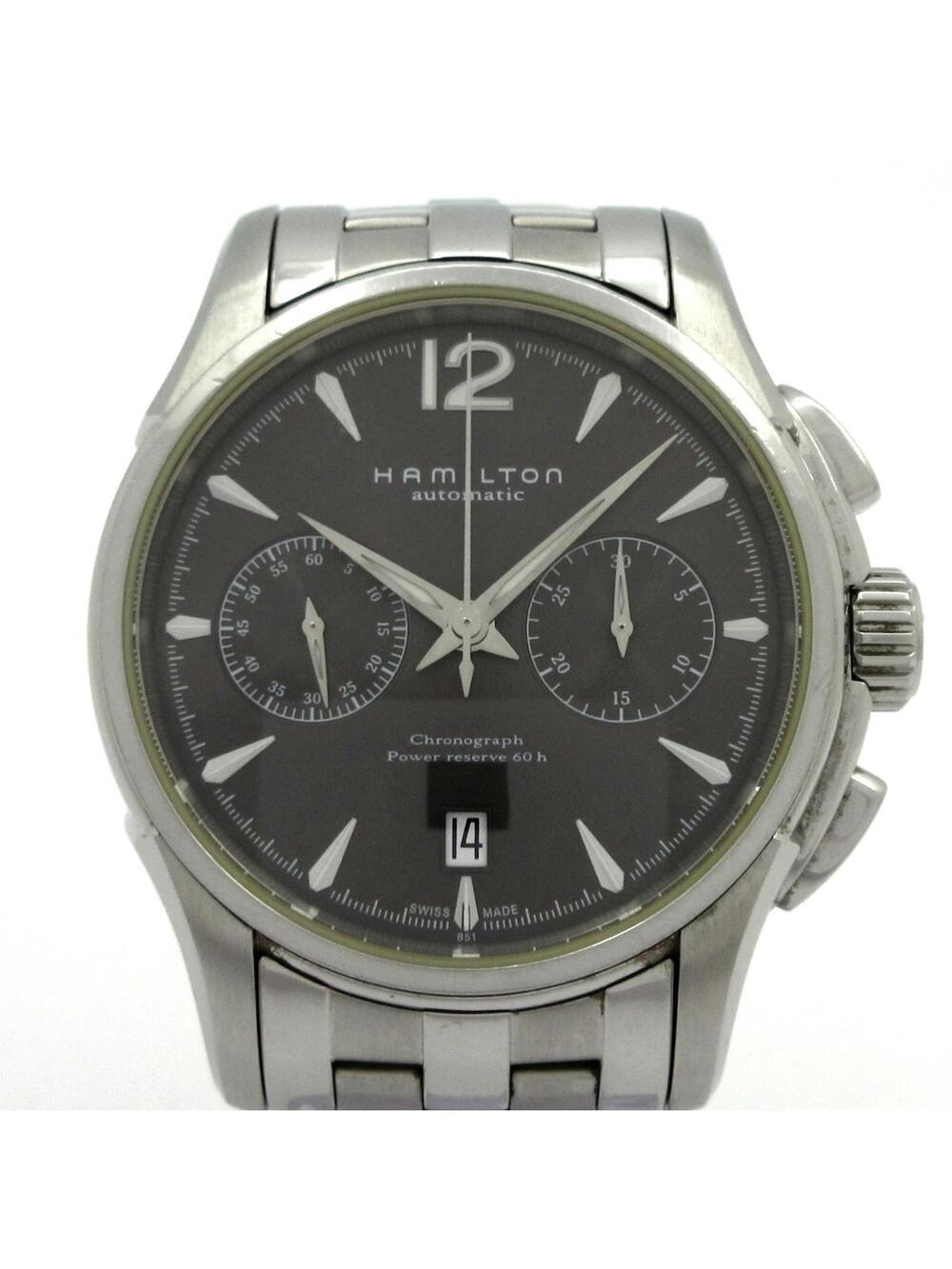 Hamilton Jazzmaster Auto Chrono Silver #338681H73B